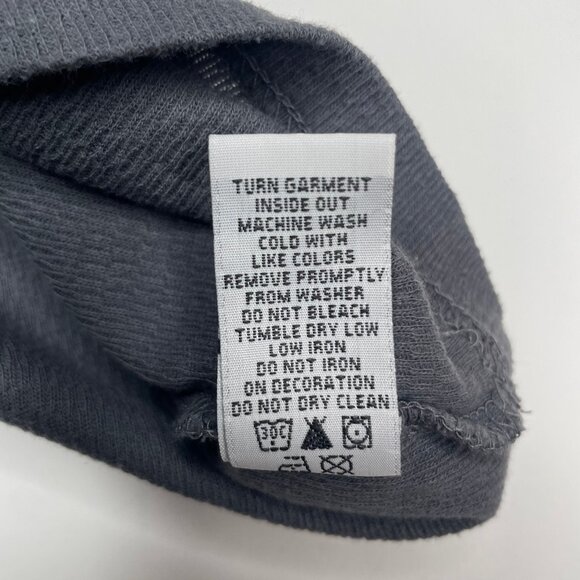 MARC ECKO Cut & Sew Deadly Threads Military Cargo Long Sleeve Shirt Grey Med Y2K - Picture 12 of 13